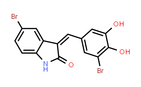2071629 - (3Z)-5-bromo-3-[(3-bromo-4,5-dihydroxyphenyl)methylidene]-1H-indol-2-one | CAS 486443-73-6